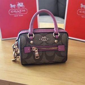 COACH PURSE CHARM